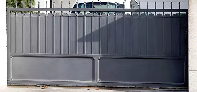 Metal Driveway Gate Installation Foster City