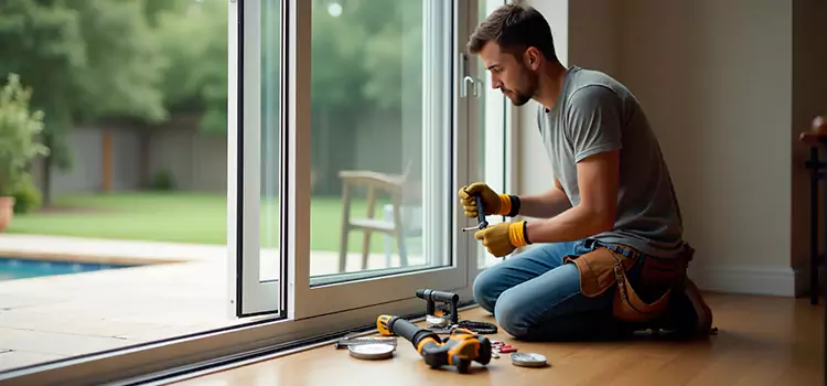 Replacing Older Sliding Glass Door Rollers Foster City